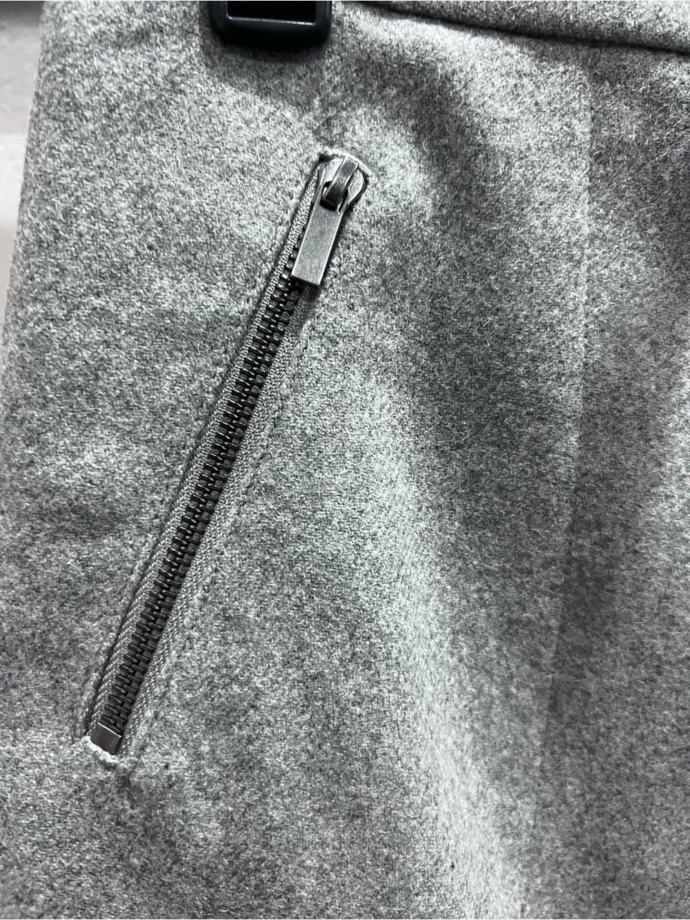 J.Crew Wool Pencil Skirt Light Grey Size 2